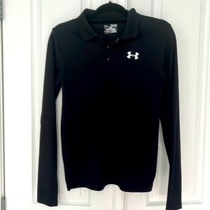 Under Armour Boys Long Sleeve Polo